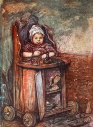 Baby in Stoel, 1904
